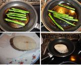 Foto del paso 3 de la receta: Merluza con espárragos y salsa verde