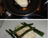 Foto del paso 4 de la receta: Merluza con espárragos y salsa verde