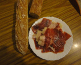 Foto del paso 1 de la receta: Bocata de jamón y huevo frito