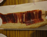Foto del paso 3 de la receta: Bocata de jamón y huevo frito