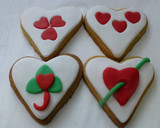 Foto del paso 8 de la receta: Galletas de mantequilla decoradas para San Valentín