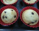 Foto del paso 4 de la receta: Muffin con perlitas de chocolate negro