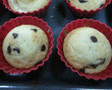 Foto del paso 4 de la receta: Muffin con perlitas de chocolate negro