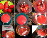 Foto del paso 1 de la receta: Arroz con leche y gelatina de fresas
