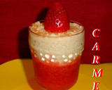Foto del paso 8 de la receta: Arroz con leche y gelatina de fresas