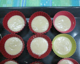 Foto del paso 1 de la receta: Cupcake de chocolate blanco con adornos de fondant