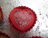 Foto del paso 8 de la receta: Cupcake en corazón de fondant