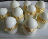 Foto del paso 4 de la receta: Huevos rellenos con crema de yema