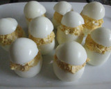 Foto del paso 4 de la receta: Huevos rellenos con crema de yema