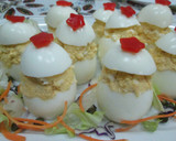 Foto del paso 5 de la receta: Huevos rellenos con crema de yema