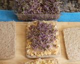 Foto del paso 4 de la receta: Sándwiches de atún, huevo duro y col lombarda