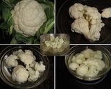 Foto del paso 1 de la receta: Gratinado de coliflor y espinacas con queso azul