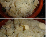 Foto del paso 4 de la receta: Gratinado de coliflor y espinacas con queso azul