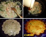 Foto del paso 6 de la receta: Pastel de coliflor y langostinos