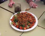 Foto del paso 7 de la receta: Ensalada con crujiente bacón y frutos secos