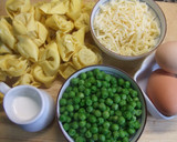 Foto del paso 2 de la receta: Tortelloni con salsa de guisantes y cheddar maduro
