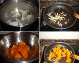 Foto del paso 3 de la receta: Crema de calabaza con almejas