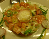 Foto del paso 2 de la receta: Salmón ahumado con mayonesa