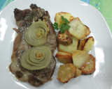 Foto del paso 4 de la receta: Chuletas de cerdo con cebolla dulces