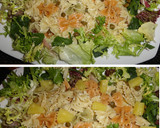 Foto del paso 3 de la receta: Ensalada de lazos con langostinos