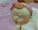 Foto del paso 10 de la receta: Muñeca de fondant para tartas - la cabeza