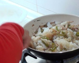 Foto del paso 4 de la receta: Tortilla de bacalao con pimiento