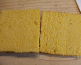 Foto del paso 2 de la receta: Pastel de melocotón con crema de vainilla