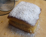 Foto del paso 6 de la receta: Pastel de melocotón con crema de vainilla