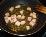 Foto del paso 1 de la receta: Montadito de pan frito y beicon