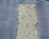 Foto del paso 3 de la receta: Trenza de hojaldre con salchichón y dátiles