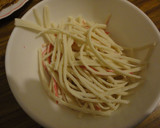 Foto del paso 2 de la receta: Freixós rellenos de surimi y gambas