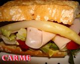 Foto del paso 4 de la receta: Bocadillo colorido para dieta