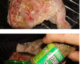 Foto del paso 1 de la receta: Muslos de pollo y patatas al horno a las hierbas provenzales