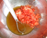 Foto del paso 4 de la receta: Ensalada de canónigos con vinagreta de tomate y tomillo