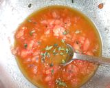 Foto del paso 5 de la receta: Ensalada de canónigos con vinagreta de tomate y tomillo