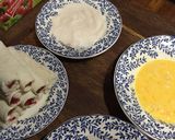Foto del paso 4 de la receta: Rollitos de pan de molde rellenos de queso crema o nutella con fresas