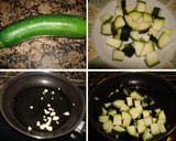 Foto del paso 1 de la receta: Salteado de calabacín y espinacas