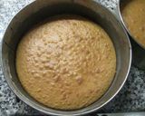 Foto del paso 6 de la receta: Pastel de café con crema de chocolate, almendras y glaseado real
