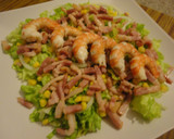 Foto del paso 5 de la receta: Ensalada de langostinos templada
