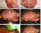 Foto del paso 1 de la receta: Carrilleras de cerdo asadas con romero y miel