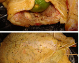 Foto del paso 2 de la receta: Pollo picantón amarillo con jamón y aroma de lima