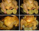Foto del paso 3 de la receta: Pollo picantón amarillo con jamón y aroma de lima