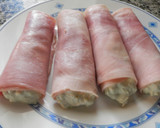 Foto del paso 5 de la receta: Rollos de jamón y aguacate