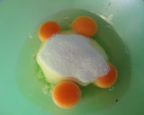 Foto del paso 1 de la receta: Flan de huevo al coñac