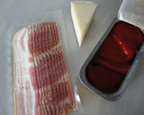 Foto del paso 1 de la receta: Pintxo de bacón, pimientos y queso