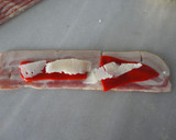 Foto del paso 3 de la receta: Pintxo de bacón, pimientos y queso