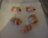 Foto del paso 5 de la receta: Pintxo de bacón, pimientos y queso