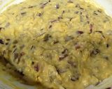 Foto del paso 5 de la receta: Croquetas de pollo, cebolla morada y harina de garbanzos