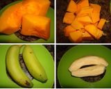 Foto del paso 1 de la receta: Crema de calabaza y plátano al curry