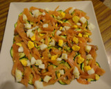 Foto del paso 4 de la receta: Ensalada de salmón y calabacín